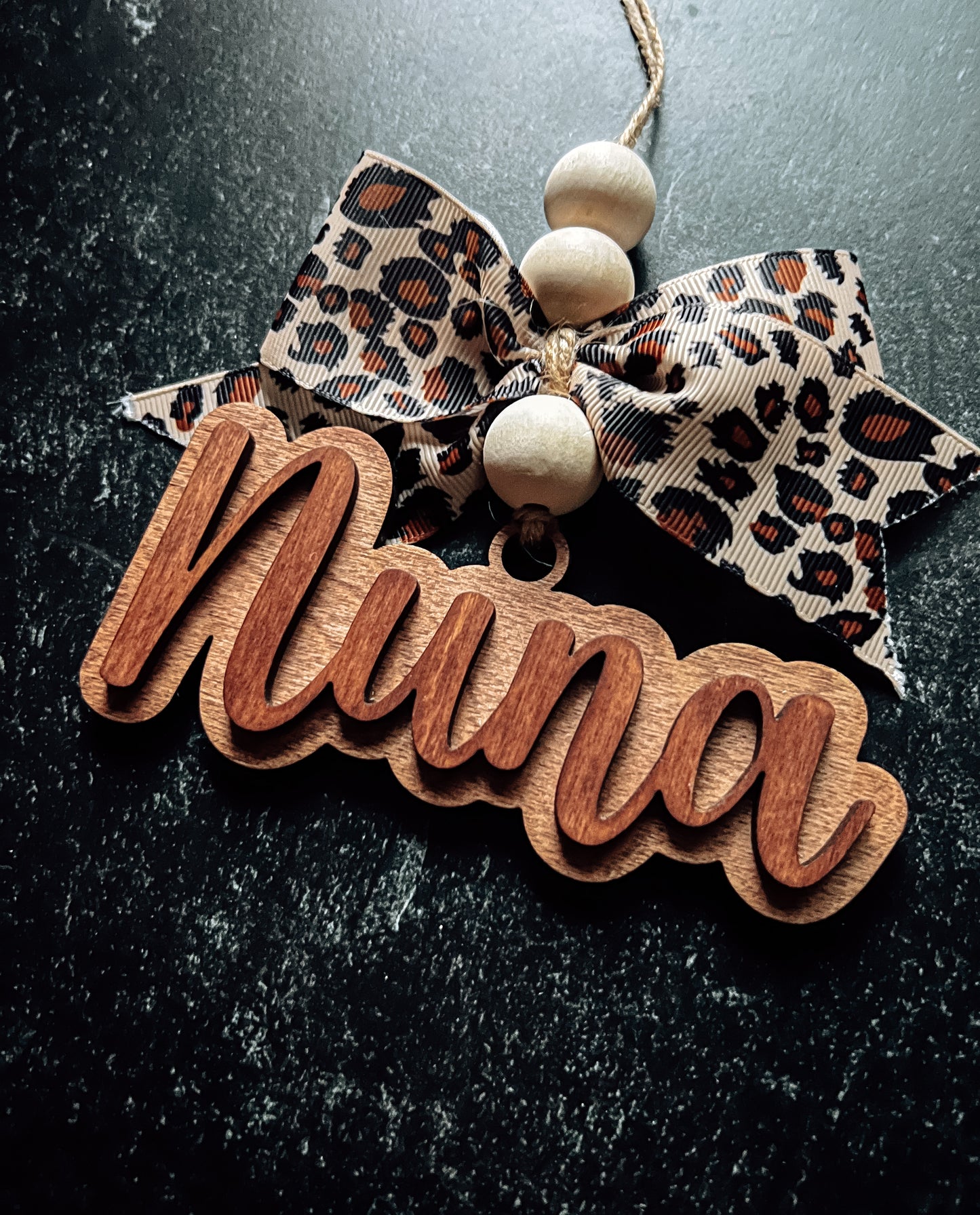 Custom Name Car Charm